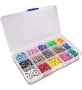 Yalis Push Pins Marking Map Tacks 1/8-Inch Plastic Beads Head, 15 Assorted Colors, 1500-count
