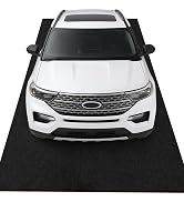 20' x 7'4" Garage Floor Mats - All-Weather Garage Floor Mats for Under Car, Absorbent Oil Spill M...