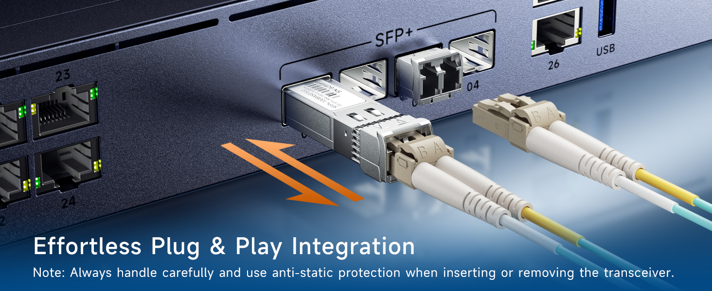 LC SFP multimode 1.25 Gbps module for Cisco Ubiquiti TP-Link Huawei Netgear