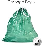 10 Gallon Trash Bag Lavender Scent Ultra Strong 100 Count With Drawstring
