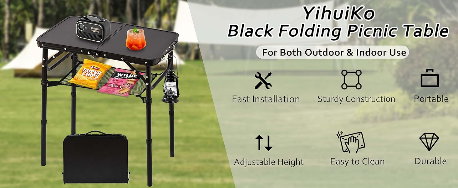 folding picnic table