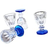 4Pcs Lovely Miniature Wine Glass Set for Dollhouse, 1:6 1:12 Scale, Ideal for Creating Realistic ...