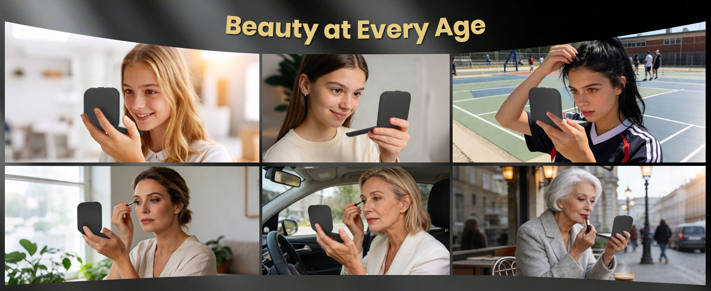 portable mirror; mothers day gifts