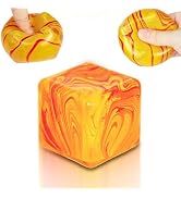 Squishy Fidget Toys Stress Cube, 1.97"*1.97" Stress Balls for Kids Adults Stress Relief, Ice Squi...