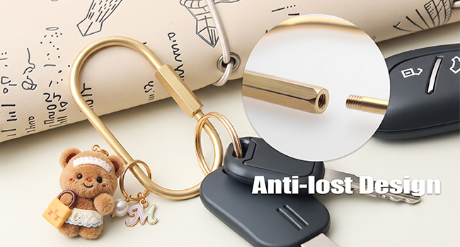 Locking Key Ring