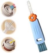 3 in 1 Cup Lid Cleaning Brush, 2024 Multifunctional Crevice Portable Cup Lid Cleaning Brush for B...