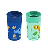 cheers360 blue and green cups