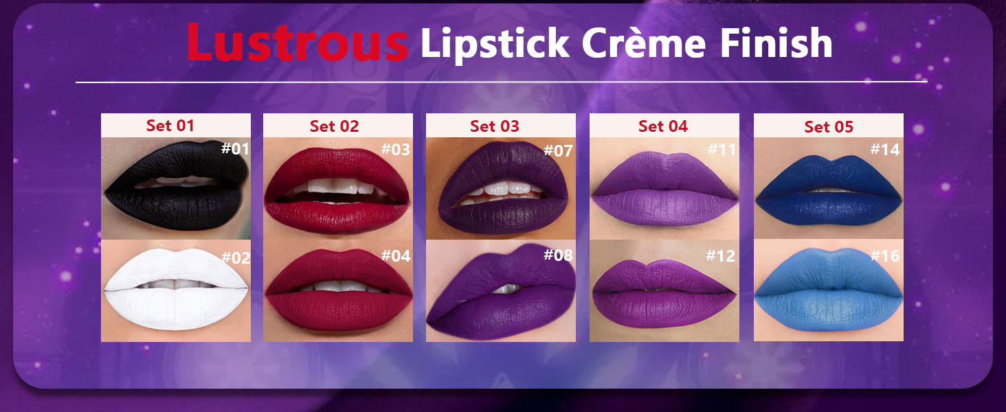 HHLTOH 2Pcs Matte Lipsticks for Women
