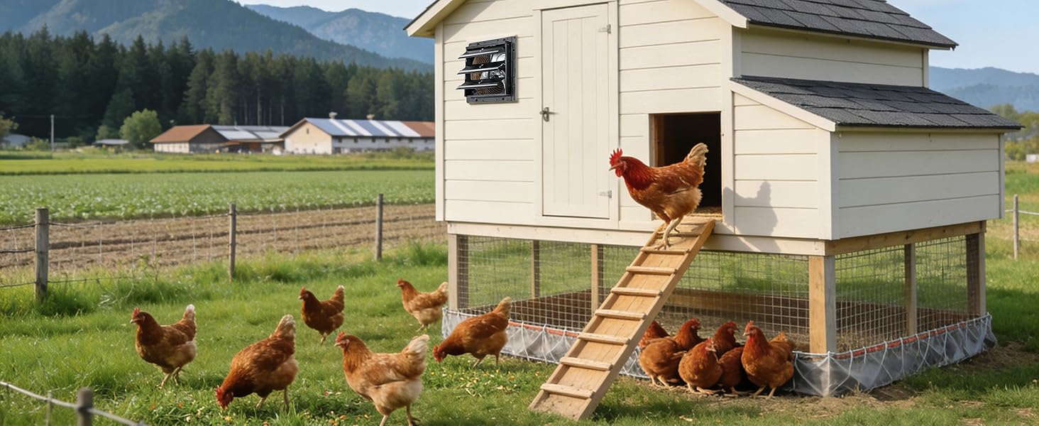 exhaust fan for chicken coop