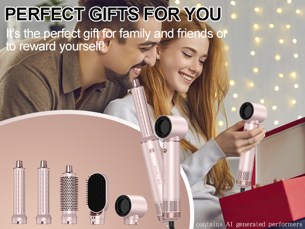 Dryhsip 5 in 1 Air Styler Wrap Curler