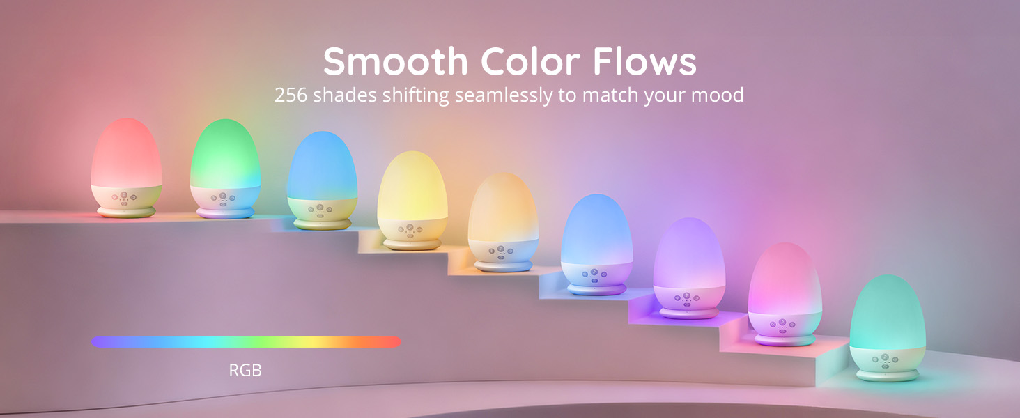 Baby Night Light with White Noise