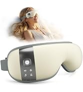 ReliefRX Mothers Day Gifts, Ultra-Quiet Eye Massager with Heat and Cooling, Lightweight Eye Massa...