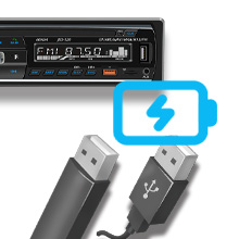 Dual USB Ports & Fast Charging