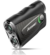 ACEGMET PFS5 Golf Rangefinder with Slope & Coach Mode, 1300 Yards Laser Range Finder, 7X Mag Dual...
