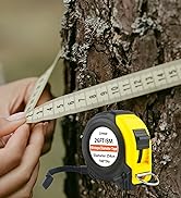 WIN TAPE Steel Diameter Tape Measure - Imperial and Metric Pi Diameter Circumference Tape Measure...