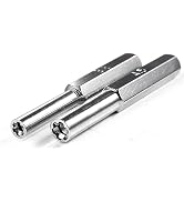 3.8mm + 4.5mm Security Screwdriver Tool Bit Set Screwdriver Security Game Bits for Nintendo NES S...