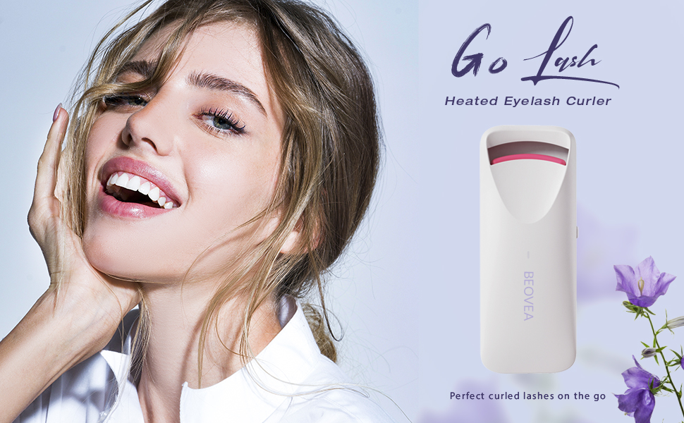 BEOVEA GO LASH HEATED EYELASH CURLER ON THE GO