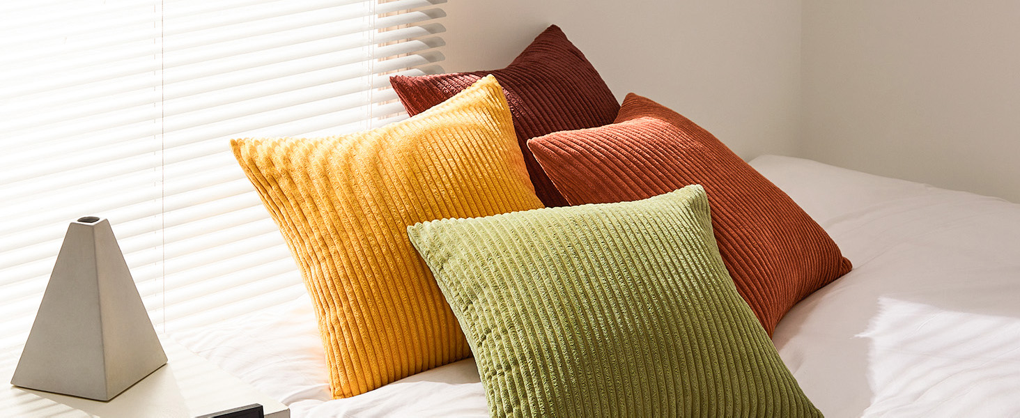 sofa pillow covers,20x20 pillow covers set of 2,geometric pattern decorative pillow covers,