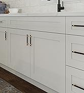 Design House Brookings 30-Inch Sink Base Cabinet, White Shaker