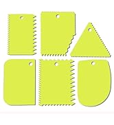 Cake Smoother Scraper, Cake Scraper Set, Dough Scraper Icing Scraper Polisher Tool, Cake Decorati...