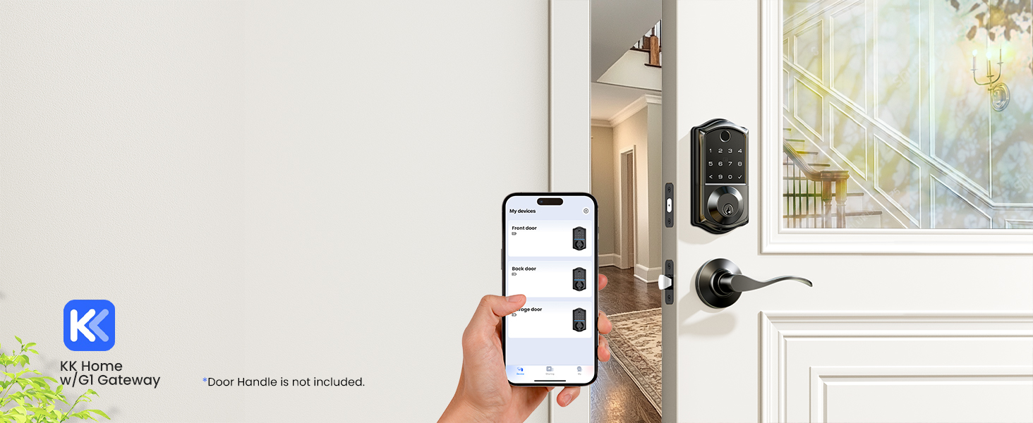 Veise Fingerprint Smart Door Lock