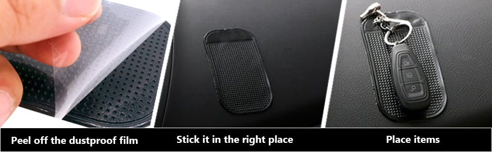 Car center control anti-slip mat