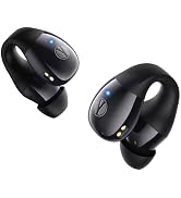 Open Ear Headphones Wireless Bluetooth 5.4, Clip on Earbuds with Mic, Open Ear Earbuds with Charg...
