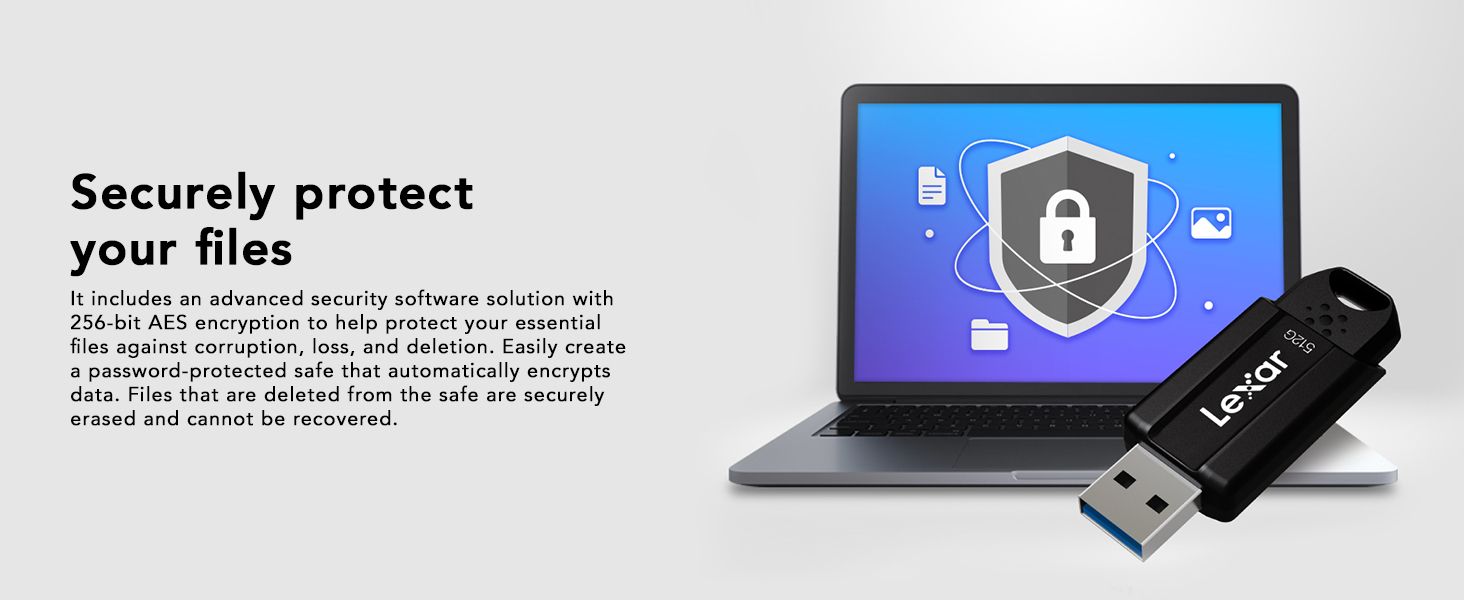 Securely protect your files