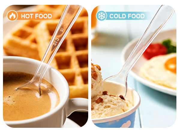 disposable fork and spoon set