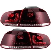 Full Led Taillight Assembly, Qiilu for R-Look Full LED Dynamic Tail Lights Waterproof IP67 Cherry...