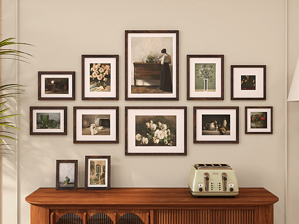 KINLINK Collage Picture Frames Photo Frames with Plexiglass for Table Top and Wall Mounting