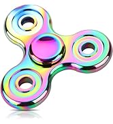 ATESSON Fidget Spinner Toy 2 to 5 Min Spins Durable Stainless Steel Bearing High Speed Metal Mate...