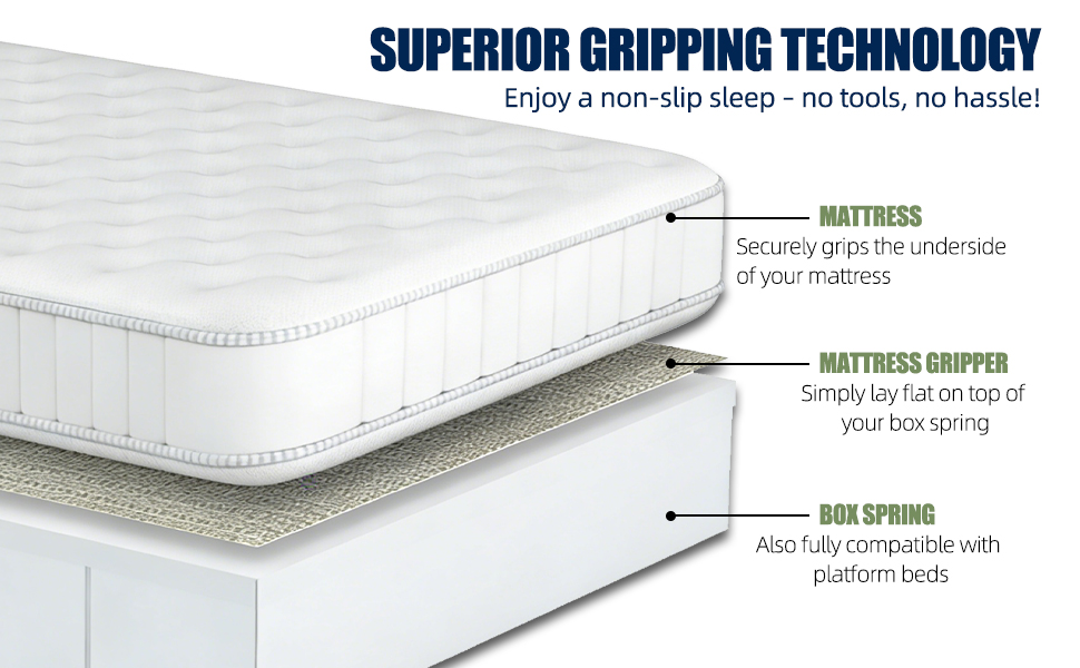non slip mattress gripper