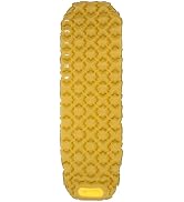iClimb Ultralight Compact Sleeping Pad with Built-in Pump Inflatable Portable Air Mattress for Ca...