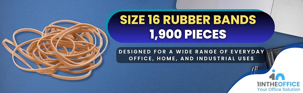 size 16 rubber band, wide rubber band