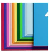 Colored cardstock