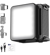 NEEWER Basics M20 Magnetic LED Camera Light Compatible with DJI OSMO Nano Action 3 4 5 Pro Cage N...