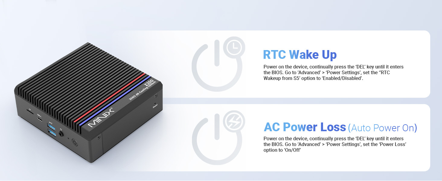 MINIX NEO Z350-0dB Fanless Mini PC