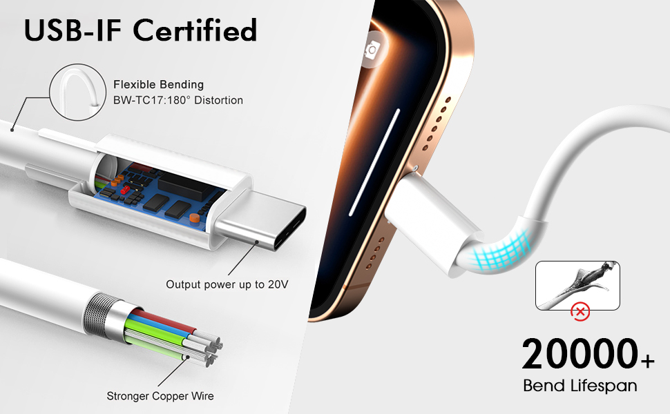 Iphone 17 pro charger cable