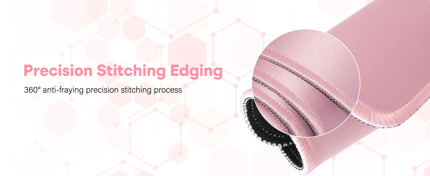precison stitching edging