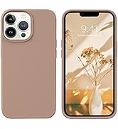 GUAGUA Compatible with iPhone 13 Pro Max Case 6.7 Inch Liquid Silicone Soft Gel Rubber Slim Micro...