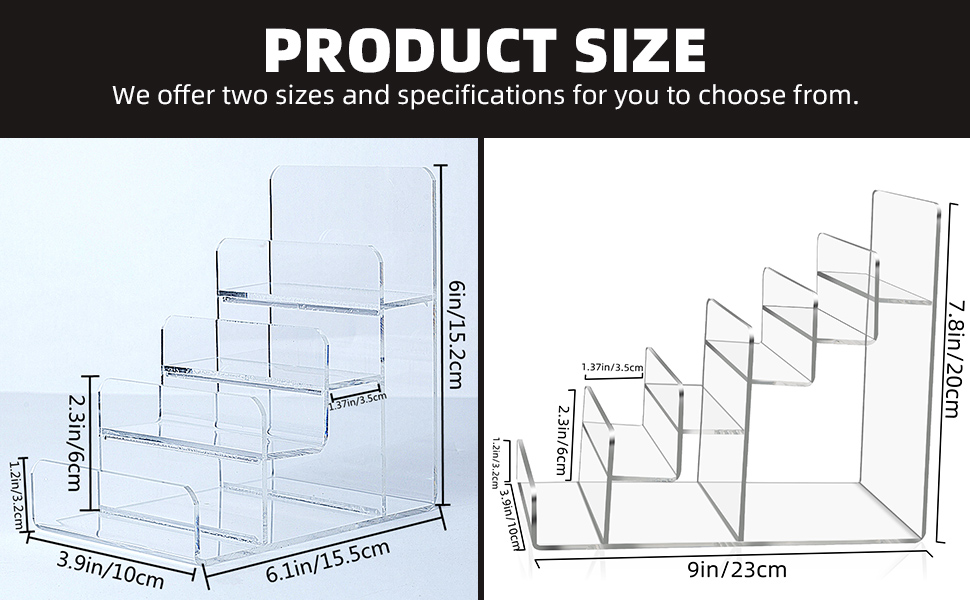 clear display stand