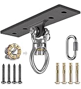 Dolibest Heavy Duty Swing Hanger, Swing Set Accessorie with Carabiner for Indoor Outdoor Playgrou...