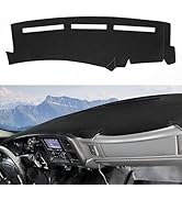 SKYLOTEC Dashboard Mats Dash Covers Pad Compatible with Chevrolet Silverado 1500 2500 3500 1999-2...