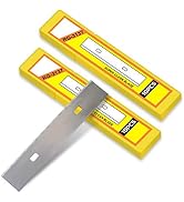 Scraper Blades 4inch Replacement Stainless Steel Razor Blade 20 pcs for Scraper to Remove Wallpap...
