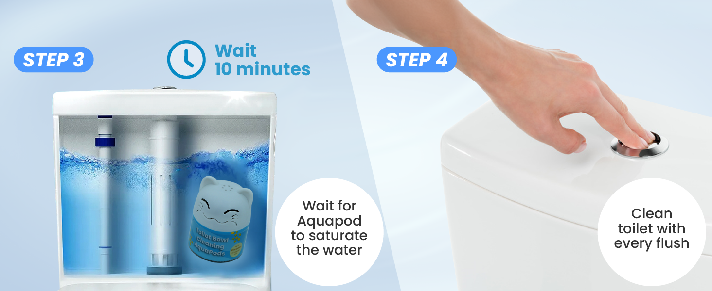 Simple Life - Toilet Cleaning Aquapod - How to Use 3&4