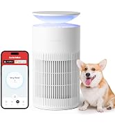 SwitchBot Air Purifier for Home up to 3620 ft², HEPA Air Purifier with Pet Mode, Washable Filter,...