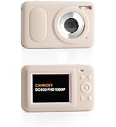 SQERO Silicone Camera Case for CAMKORY DC403 Digital Camera, Soft Case Cover Slim Rubber Camera S...