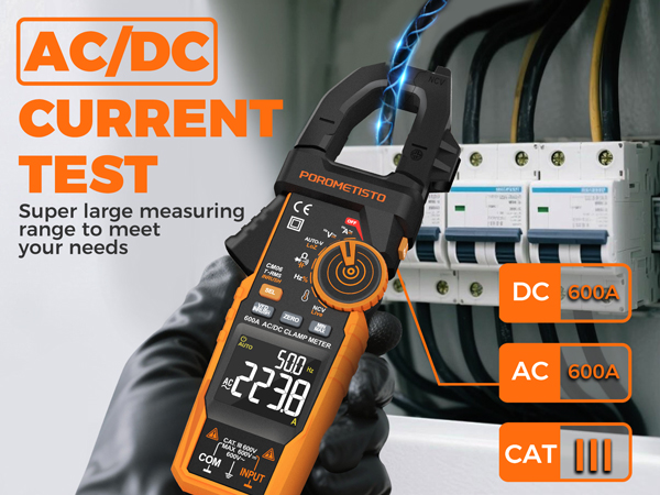 AC/DC CURRENT TEST Super large measuring range to meet your needs