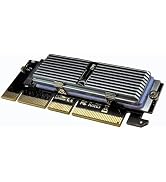 IYUANEPRO NVMe PCIe Adapter, M.2 NVMe SSD to PCIe X16 Adapter Card, High-Speed Storage Expansion ...